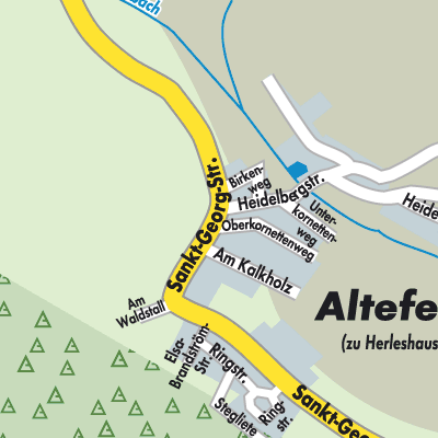 Stadtplan Altefeld