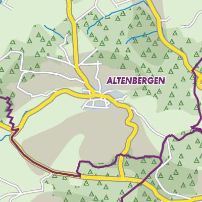 Übersichtsplan Altenbergen