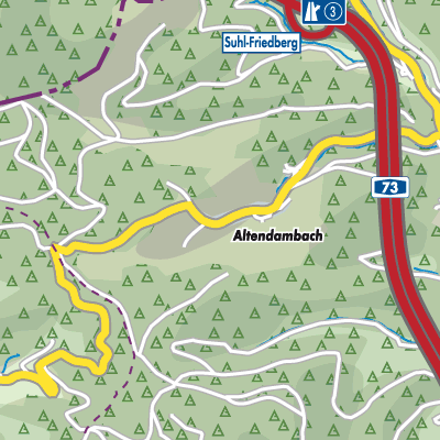 Übersichtsplan Altendambach