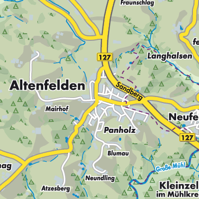 Übersichtsplan Altenfelden
