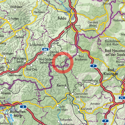 Landkarte Altengronau