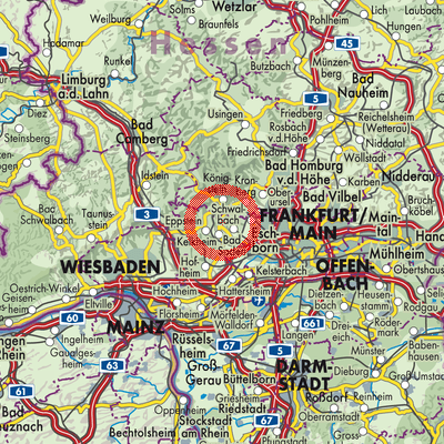 Landkarte Altenhain