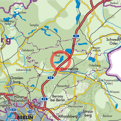Landkarte Altenhof