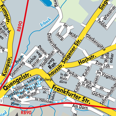 Stadtplan Altenkirchen-Flammersfeld