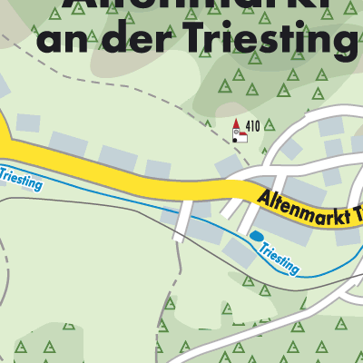 Stadtplan Altenmarkt an der Triesting