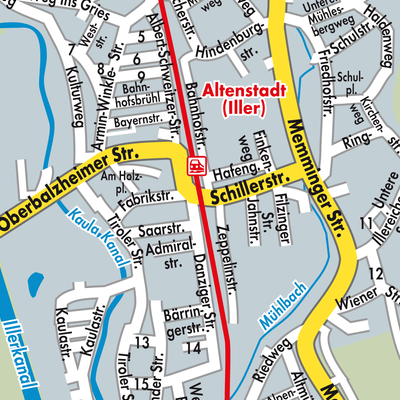 Stadtplan Altenstadt (VGem)