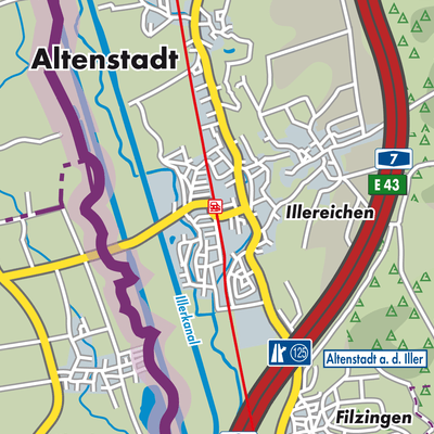 Übersichtsplan Altenstadt (VGem)