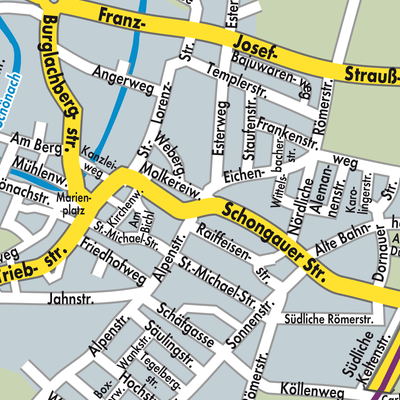 Stadtplan Altenstadt (VGem)