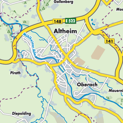 Übersichtsplan Altheim