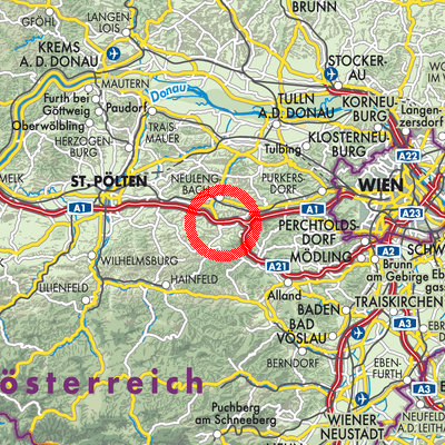 Landkarte Altlengbach