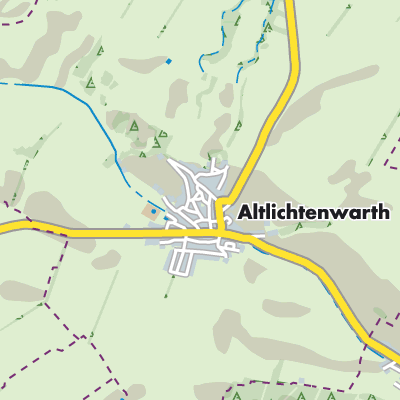 Übersichtsplan Altlichtenwarth