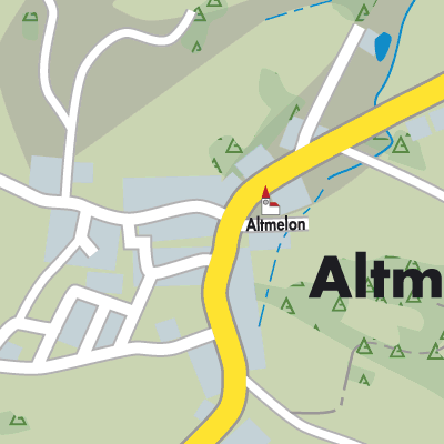 Stadtplan Altmelon