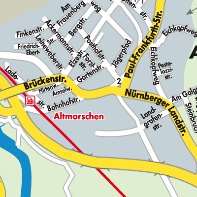 Stadtplan Altmorschen