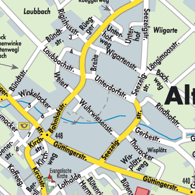 Stadtplan Altnau