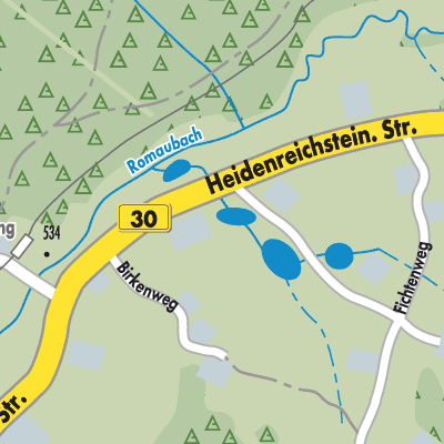 Stadtplan Amaliendorf-Aalfang