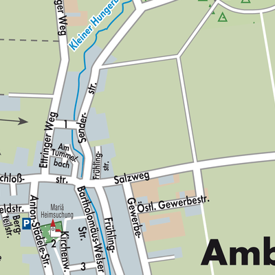 Stadtplan Amberg