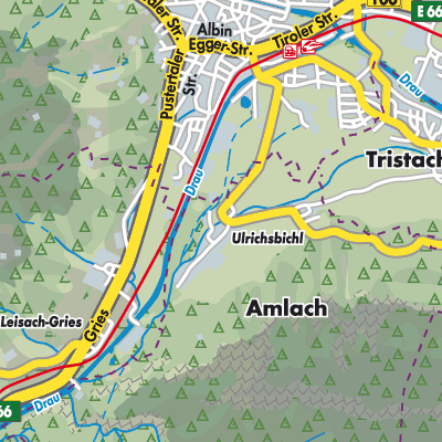 Übersichtsplan Amlach