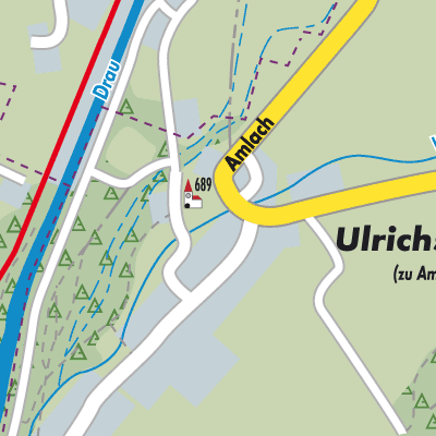 Stadtplan Amlach