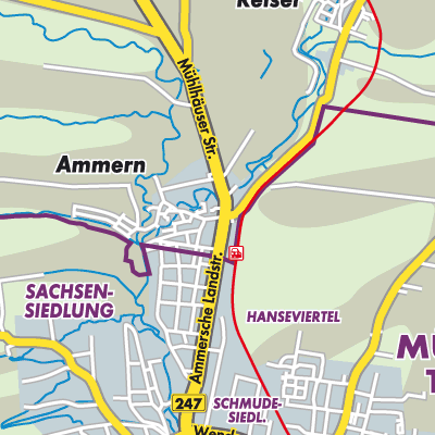 Übersichtsplan Ammern