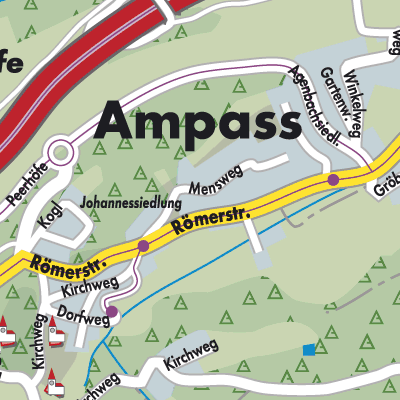 Stadtplan Ampass