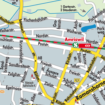 Stadtplan Amriswil