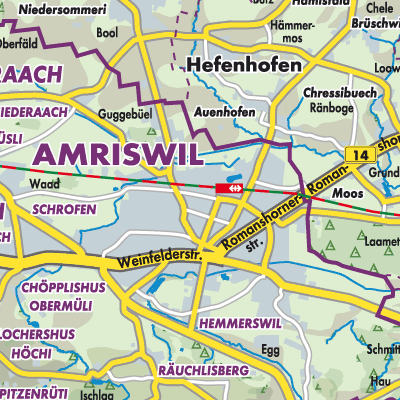 Übersichtsplan Amriswil