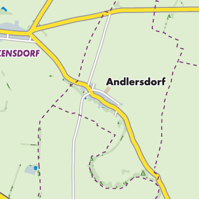Übersichtsplan Andlersdorf