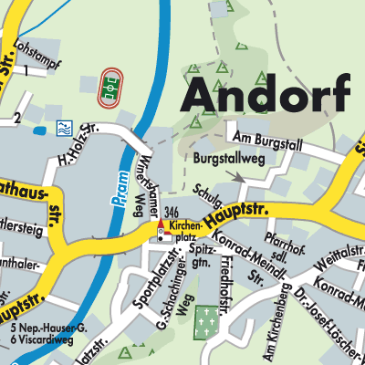 Stadtplan Andorf