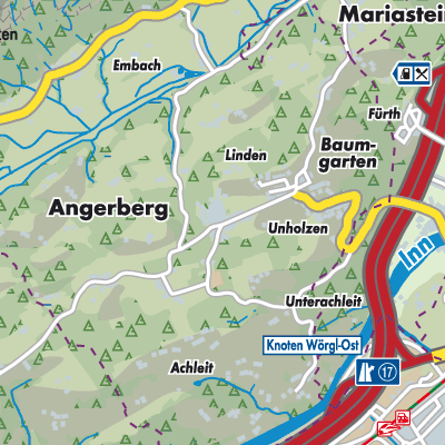 Übersichtsplan Angerberg