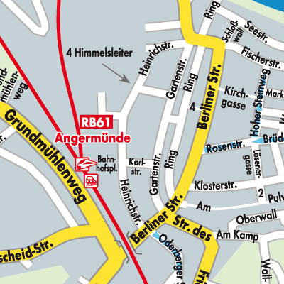 Stadtplan Angermünde