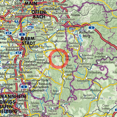 Landkarte Annelsbach