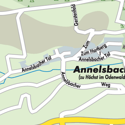 Stadtplan Annelsbach