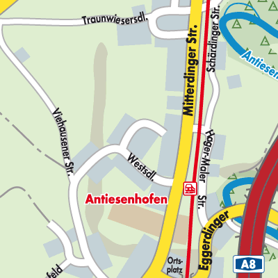 Stadtplan Antiesenhofen