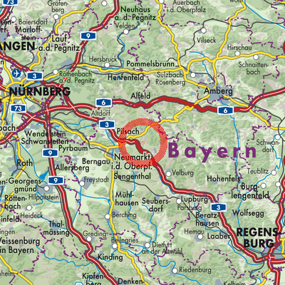 Landkarte Anzenhofen