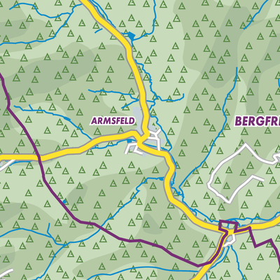Übersichtsplan Armsfeld