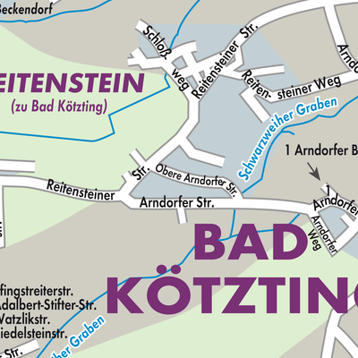 Stadtplan Arndorf