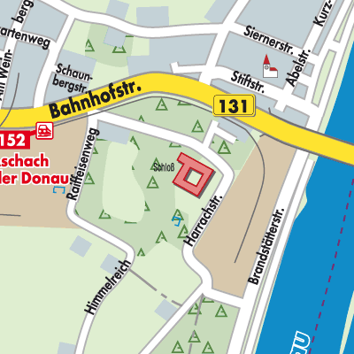 Stadtplan Aschach an der Donau