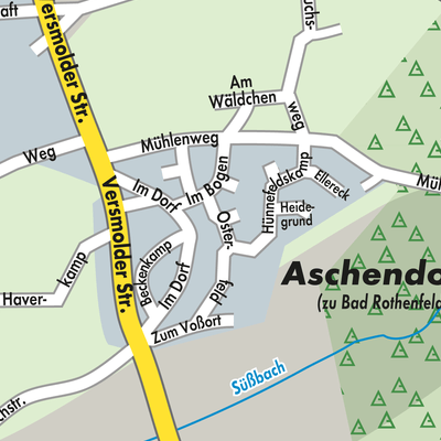 Stadtplan Aschendorf