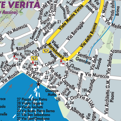 Stadtplan Ascona