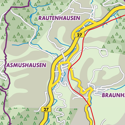 Übersichtsplan Asmushausen