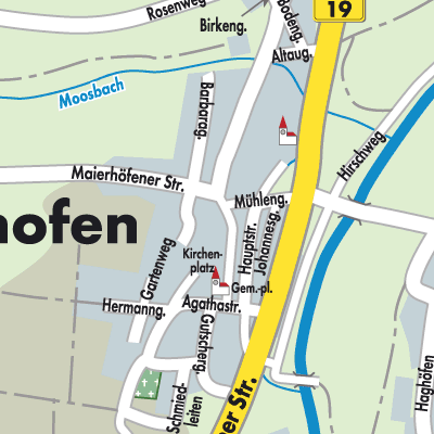 Stadtplan Asperhofen