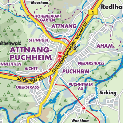 Übersichtsplan Attnang-Puchheim