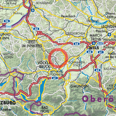 Landkarte Atzbach