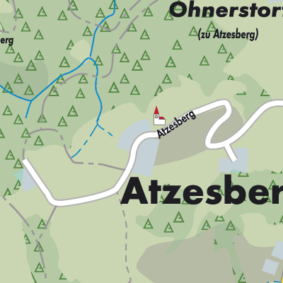 Stadtplan Atzesberg