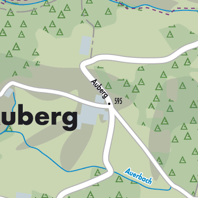 Stadtplan Auberg