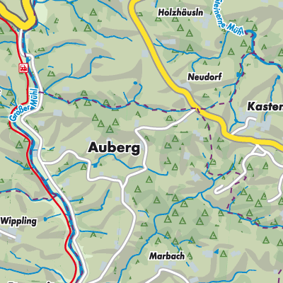 Übersichtsplan Auberg