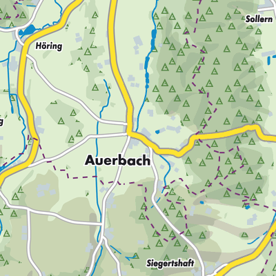 Übersichtsplan Auerbach