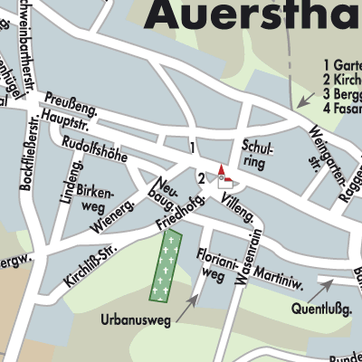 Stadtplan Auersthal