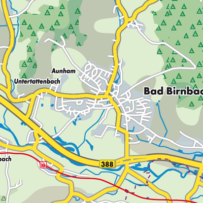 Übersichtsplan Bad Birnbach (VGem)