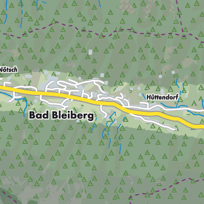 Übersichtsplan Bad Bleiberg